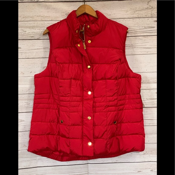 Charter club red vest NWT - Picture 1 of 3